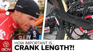 Is Crank Length Important To Professional Cyclists?