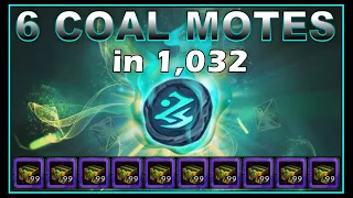 6 Coalescent Motes in 1,032 Protector's Bounties (super lucky) - Jubilee 2023 Neverwinter