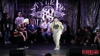 Locking Battle Best 8-4 Beigow（TW） vs Hana（JP）｜20190608 Style of Old Skool Taiwan vol.7 台北／台灣