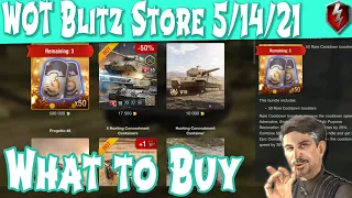 What to Buy in Store WOT Blitz 5/14/2021 | Littlefinger on World of Tanks Blitz