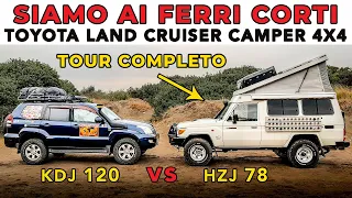 SENZA RIVALI - Toyota Land Cruiser HZJ 78 👉 FUORISTRADA CAMPERIZZATO per fare il giro del mondo 🌎