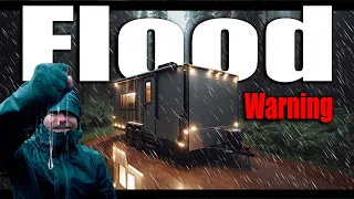 It Get's Crazy Fast! - Severe Weather Off Grid "Cabin" Camp