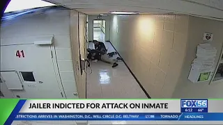 Jailer indicted for attack on inmate
