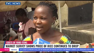 Costs of Food Items: Market Survey Shows Price of Rice Continues to Drop