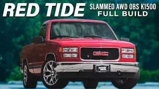 FULL BUILD: OBS Chevy K1500 4WD Converted to AWD, Slammed, and LS Swapped!