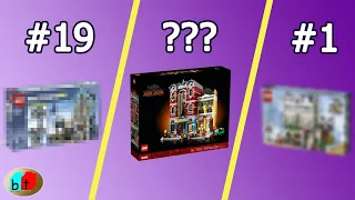 Ranking 19* Lego Modular Buildings