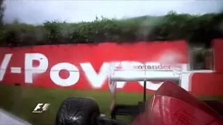 F1 2011 Canada Button Crashes Alonso