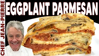 My CRAZY Eggplant Parmesan PIE | Chef Jean Pierre