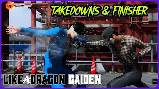 Like a Dragon Gaiden - Takedowns & Finisher (Heat Actions Vol.15) PS5 4K