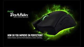 МЫШКА RAZER DEATHADDER / ГЕЙМЕРСКАЯ МЫШКА Рейзер Дезадер / почистил кнопки - стала как новая !