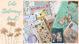 CUTE STATIONERY HAUL! 🐼 DAISO JAPAN | THE WASHI TAPE SHOP