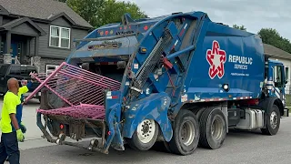 1 Hour of Garbage Trucks! Massive Central U.S Compilation! (2023)