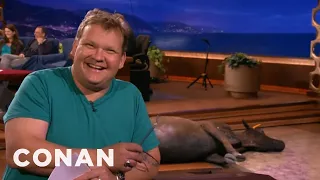 Scraps: Cow Catapult Fail | CONAN on TBS