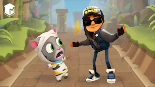 Who is the Best? Кто круче? Talking Tom or Jake? Subway Surfers vs Talking Tom Gold Run