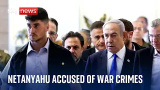 Netanyahu 'disgusted' at accusations of war crimes