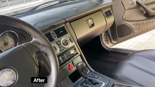 MB SLK R170 Before & After Interior Makeover