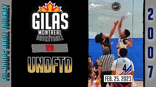 Gilas Monteal Basketball vs. UNDFTD (2007)