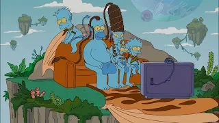 Avatar Couch gag The Simpsons