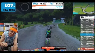 Can I beat my Alpe du Zwift best time using the new pace partners. Hot ride, 30°C