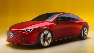 The NEW 2024 Mercedes-Benz Concept CLA Class Walkaround