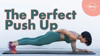 STOP DOING GIRL PUSH UPS AND DO THEM RIGHT (THE PERFECT PROGRESSION FOR WOMEN AND BEGINNERS).