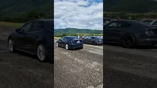 Mazda 3 2.5 vs Ford Mustang 5.0