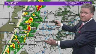 Storms set to move into D-FW overnight: Here's your latest evening forecast outlook for March 29