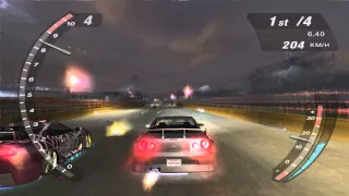 NFS Underground 2: Drag race 60 FPS Test