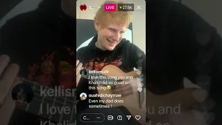 Ed Sheeran impromptu livestream 9/15/21