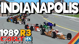 Indianapolis 500 - Full Race - 1989 CART Round 3 - Indycar Racing II