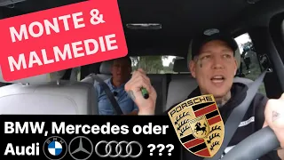 MONTE fragt Matthias Malmedie - BMW, MERCEDES oder AUDI? @montanablack @MatthiasMalmedieofficial