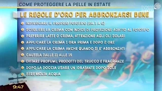 Come proteggere la pelle in estate