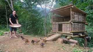 Move the chicken coop and get a big surprise, the confide of Primitive Skills (ep190)