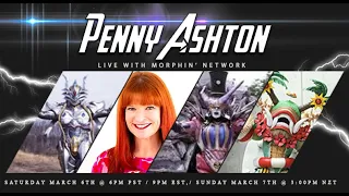 Penny Ashton (Veteran Power Rangers Voice Actor) Live Stream Interview