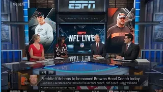 NFL Live Today  01.09.2019 - Freddie Kitchens To Be Named Browns Head Coach Today