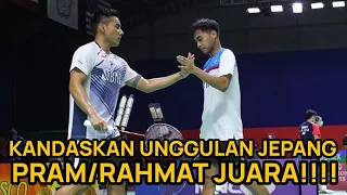 Dahsyatnya Duet Pramudya dan Rahmat, Raih Juara dan Kalahkan Unggulan Asal Jepang!!!