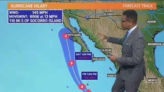 Hurricane Hilary forecast and path: Latest track and impact