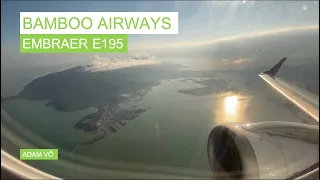 Bamboo Airways Embraer E195 Takeoff from Danang International Airport (DAD)