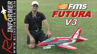 FMS FUTURA V3  80MM Shakedown Flights By: RCINFORMER