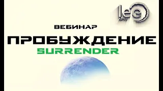 Вебинар lee Пробуждение.Surrender (начало)