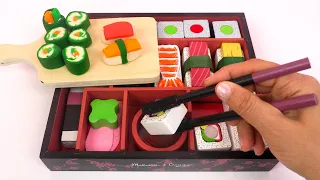 Apprendre à Faire du Sushi en Pâte à Modeler | Jeu de Cuisine pour Enfants