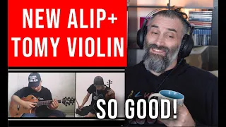 Munajatku - Alip_Ba_Ta X Tomy Violin II Take From Home - Italian reaction