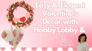 Valentines Day Craft Ideas | How to Make a Valentine's Wreath | DIY Valentine Crafts