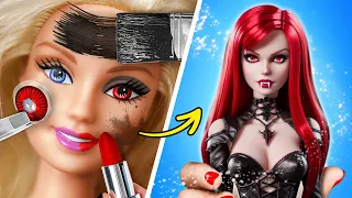 Wie man ein VAMPIRE wird! Extreme BARBIE MAKEOVER! Von Barbie zum Vampir von La La Life