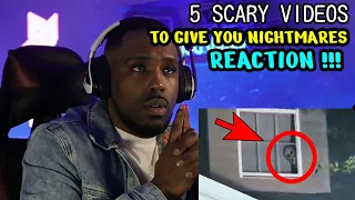 5 Scary Videos That Will Give You NIGHTMARES! Reaction 😳🍿 @HoodieQReacts