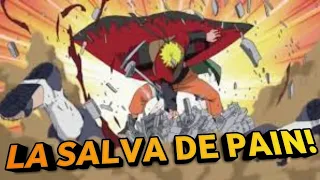 Naruto salva a Tsunade de Pain Sub Español