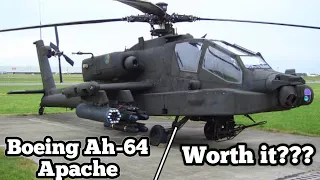 Boeing Ah-64 Apache Attack Helicopter Shows Monstrous Engine Power & Action Capability