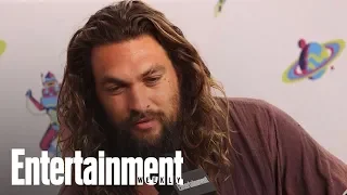 Aquaman: Jason Momoa Is Excited For His Kids To See His Role | SDCC 2018 | Entertainment Weekly