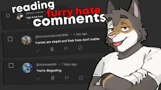 reading anti furry hate comments