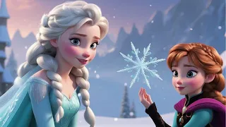 Elsa and Anna: Best Friends💖 | Do You Want to Build a Snowman? | AI Adventures for Kids